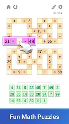 Math Club: Number Puzzle Games Image