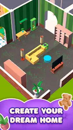 Unpacking Room Decorate House screenshot