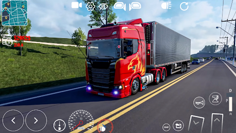 World Cargo Truck Simulator 3d screenshot