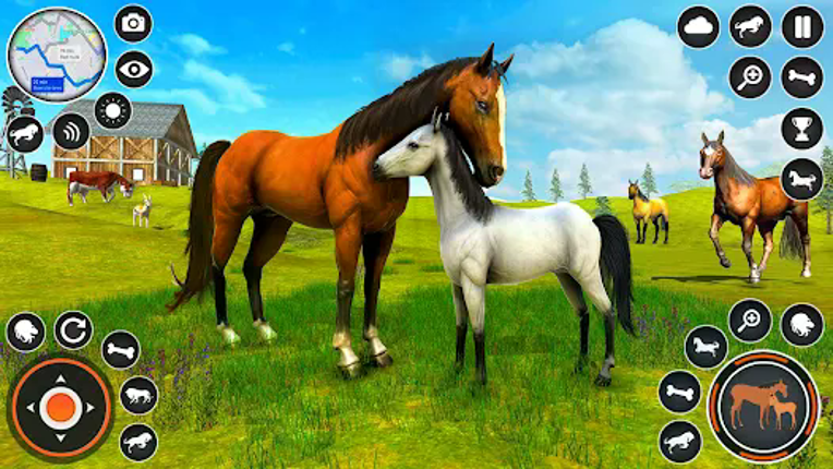 Wild Horse Family Simulator 3D screenshot