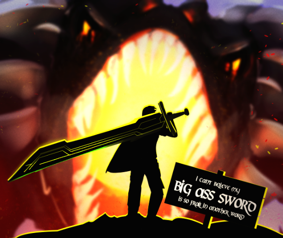 Games like I can't believe my big ass sword is so frail in another world !