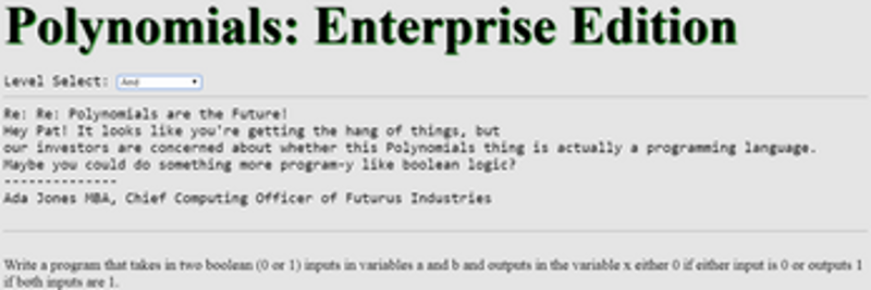 Polynomials: Enterprise Edition Image