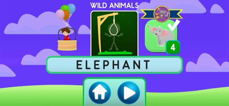 Hangman for Kids. Astrokids Image