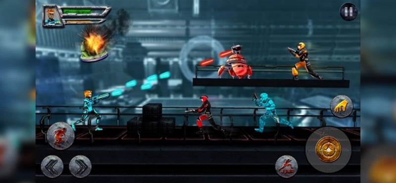 Metal Army Strike 3D War Force screenshot