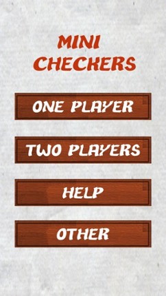 Mini Checkers Game Image