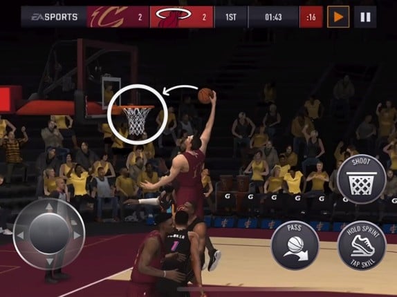 NBA LIVE Mobile Basketball Image