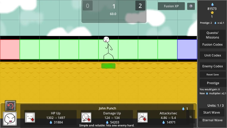 Punch to Defend screenshot