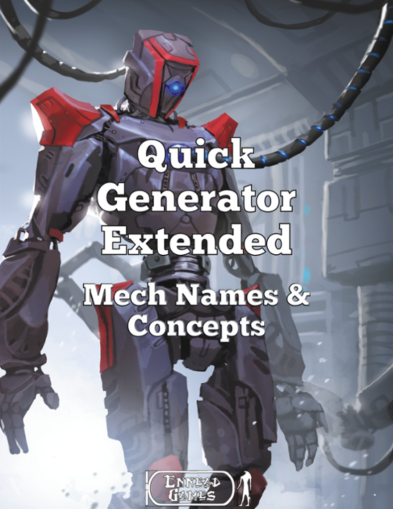 Games like Quick Generator Extended - Mech Names & Concepts
