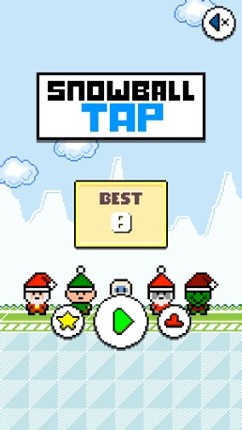 Snowball Fall - Falling Snow Fight Games with Frozen Snowman and Snowy Santa Image