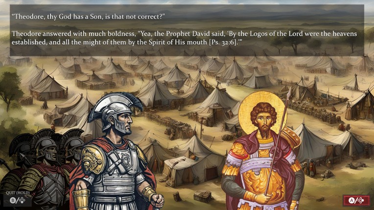 Synaxarion: Great Martyr Theodore the Tyro screenshot