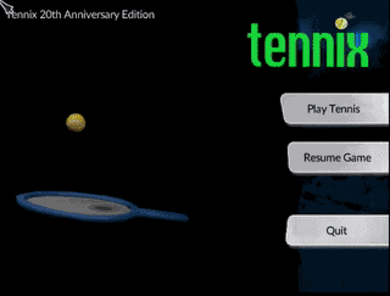 Tennix 20th Anniversary Edition (2023) Game Cover