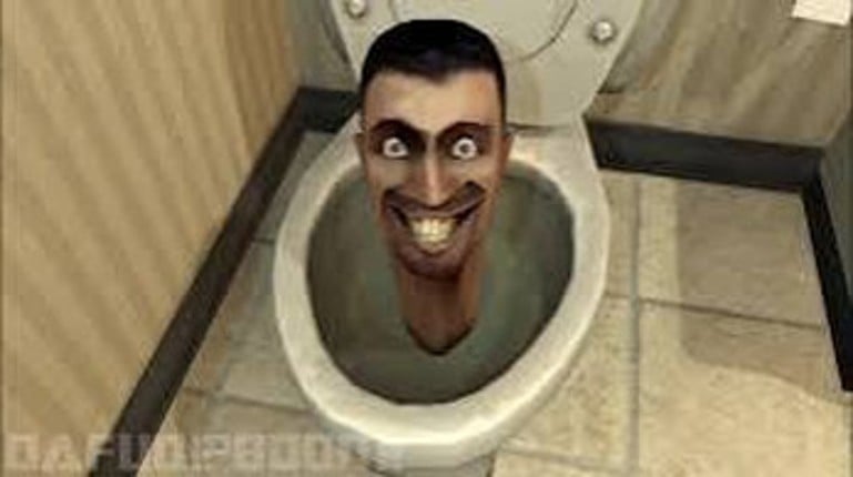 Skibidi run 3D Image