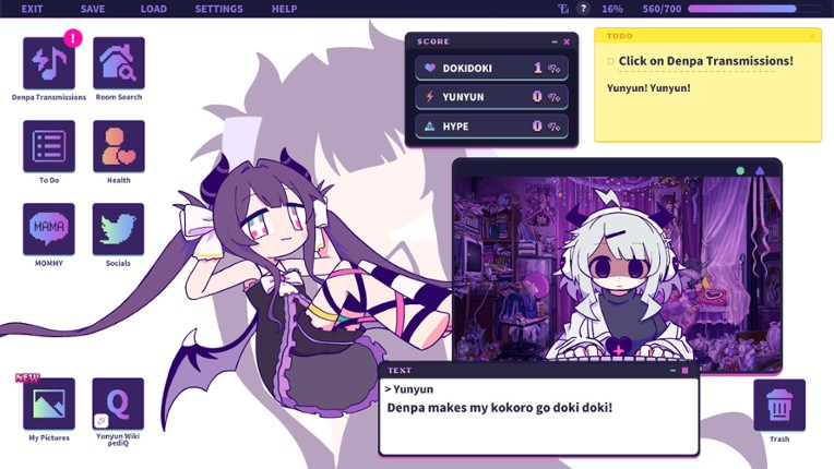 Yunyun Syndrome!? Rhythm Psychosis screenshot