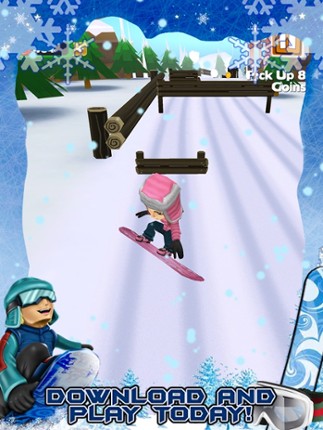 3D Extreme Snowboarding Game For Free screenshot