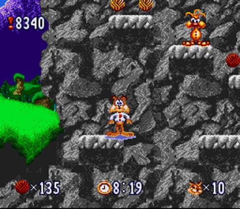 Bubsy in Claws Encounters of the Furred Kind screenshot