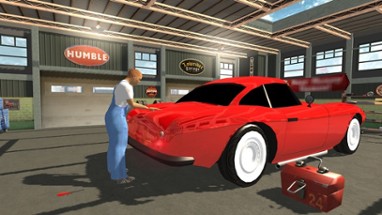 Classic Car Mechanic Garage – Fix My Car Image