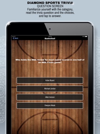 Diamond Sports Trivia Image