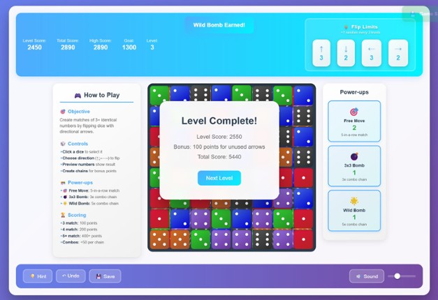 Flip Dice screenshot