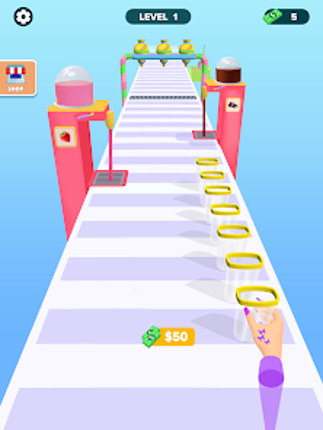 Ice Cream Stack Runner Games screenshot
