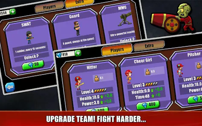 Baseball Vs Zombies Returns screenshot