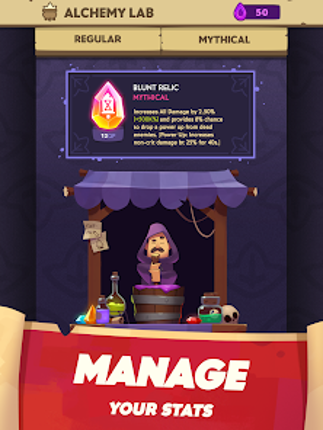 Almost a Hero — Idle RPG screenshot