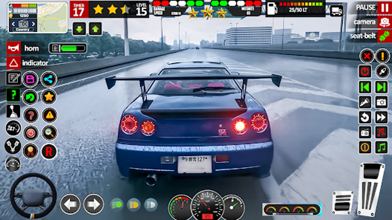 Driving School Game: City Car screenshot