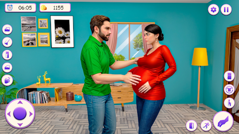 Pregnant Mom Game: Family life screenshot
