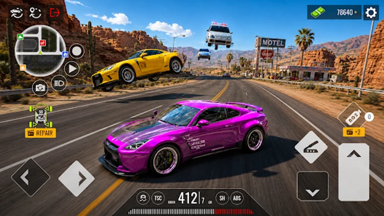 Car Driving Game Car Racing Image
