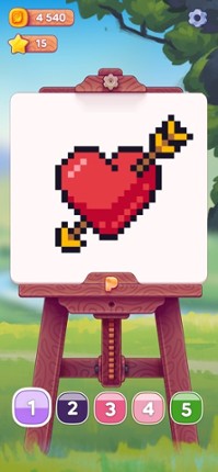 Pixelwoods: Coloring by pixel screenshot