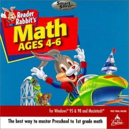 Reader Rabbit Math Adventures Ages 4-6 Game Cover