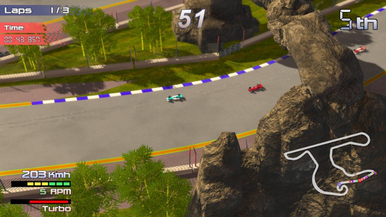 Rock 'N Racing Grand Prix screenshot