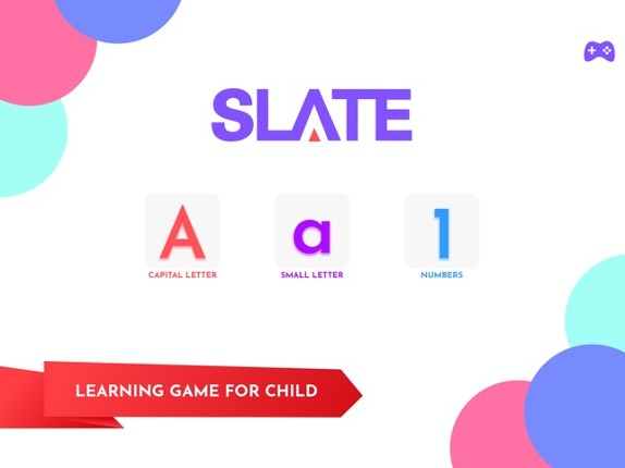 Slate Tracing Alphabets Number Image