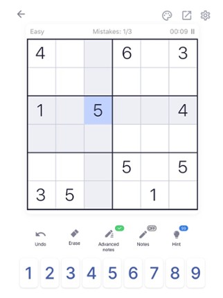 Sudoku Puzzle - Brain Games screenshot