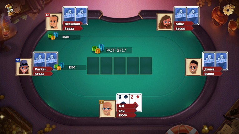 Texas HoldEm POKER screenshot