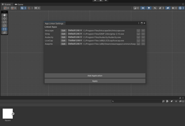 Unity App Linker screenshot