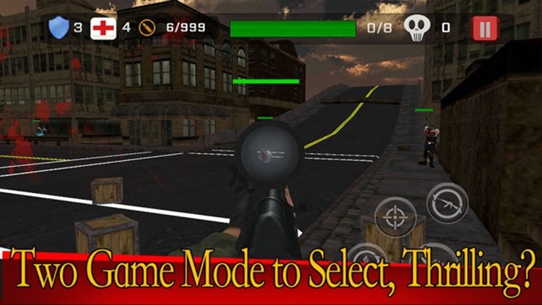 Zombie City Shoot Battle 3D:Classic Shoot Zombie FPS Game screenshot