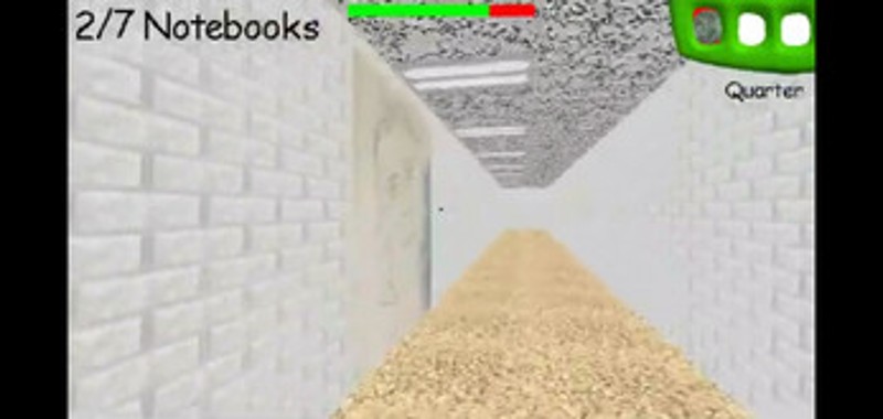 Baldi loves cats screenshot