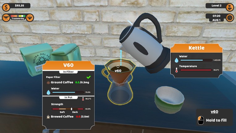 Coffee Bonds: A Neighborhood Simulator screenshot