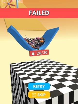 Crowd Stair Fall Image