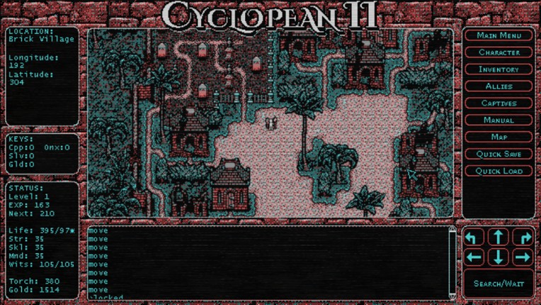 Cyclopean II: The Dreamlands screenshot