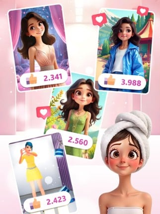 Fashion design &amp; dress-up game screenshot