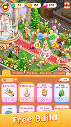 Gossip Girls Restaurant-Merge screenshot