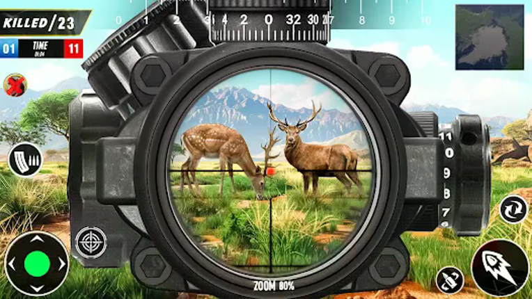 Wild Shooter 3D Hunting Games screenshot