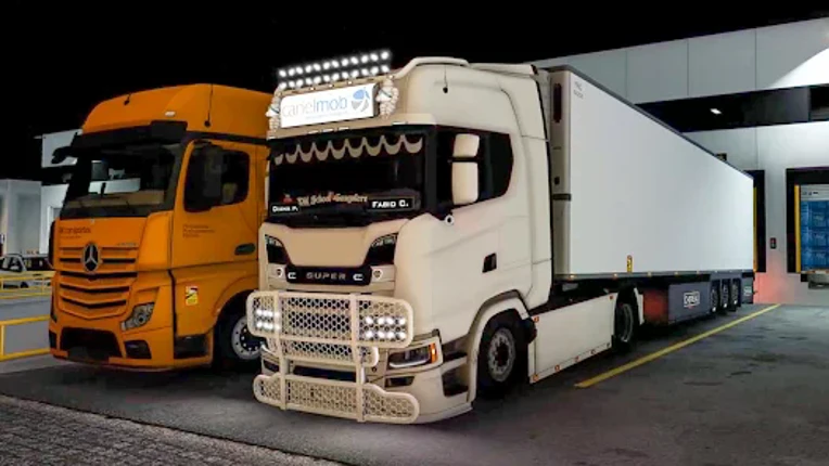US Truck Driving Game 3D Truck Image