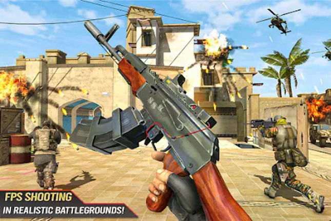Terrorist Shooting Gun Games Image