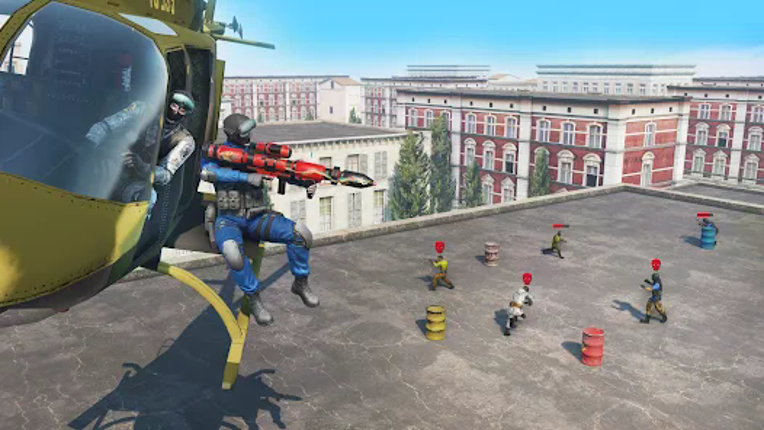 Gunship Air Strike Sky Warfare Image