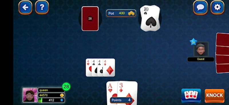 Tonk League Card Game screenshot