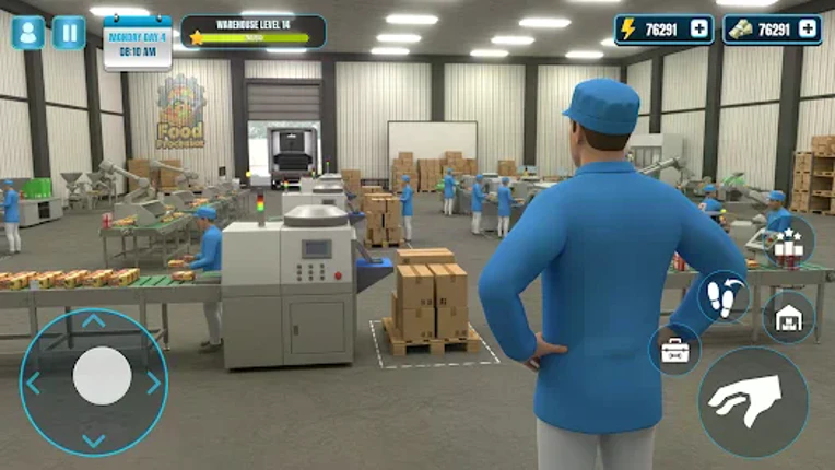 Food process Factory simulator screenshot