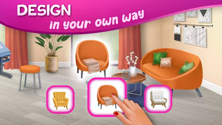 DesignVille: Home Design Game screenshot