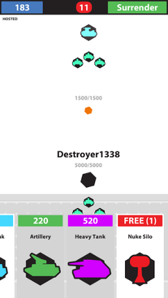1338 Multiplayer Tank Battles screenshot